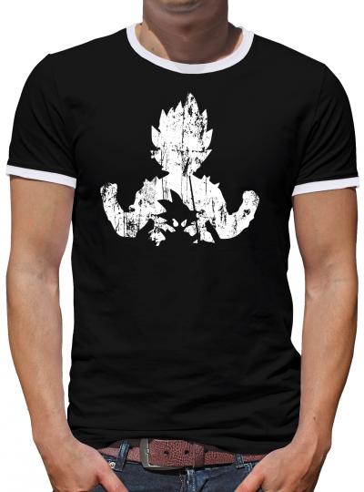 Goku Classic Kontrast T-Shirt Herren 