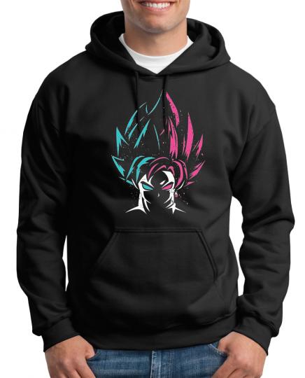 TLM Goku Blue Rose Kapuzenpullover Herren 