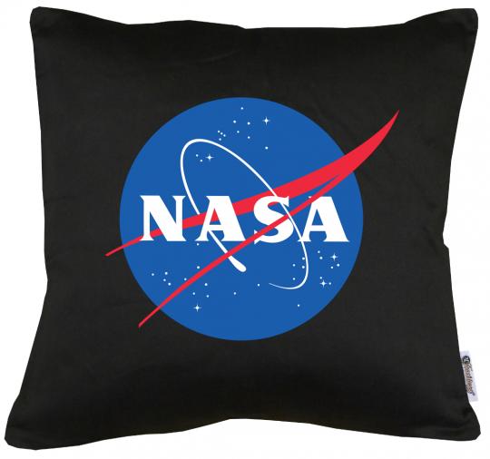 Nasa Logo Kissen mit Füllung 40x40cm 