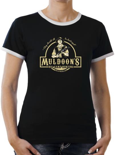 TLM Muldoons Kontrast T-Shirt Damen 