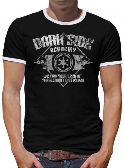 Dark Side Academy Kontrast T-Shirt Herren 