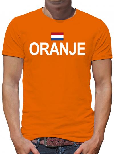 Oranje  Niederlande Holland Vintage Flagge Fahne T-Shirt 