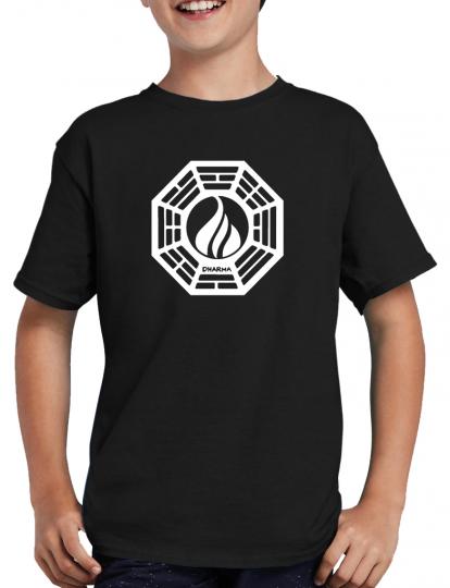 Dharma Lost The Flame Logo T-Shirt 