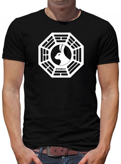Dharma Lost The Looking Glass Logo T-Shirt 