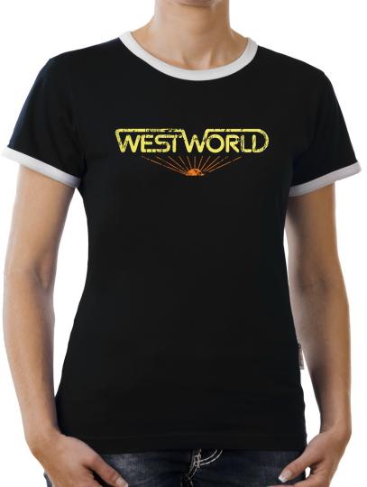 TLM Westworld Classic Kontrast T-Shirt Damen 
