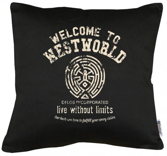 Welcome to Westworld Kissen mit Füllung 40x40cm 