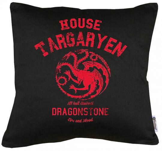 House Targaryen Kissen mit Füllung 40x40cm 