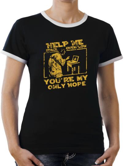 TLM Help me Kontrast T-Shirt Damen 