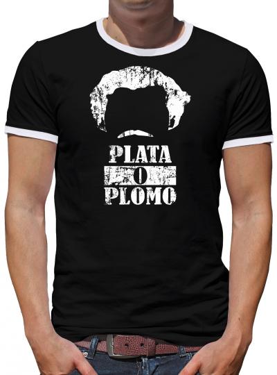 Palta o Plomo Kontrast T-Shirt Herren 