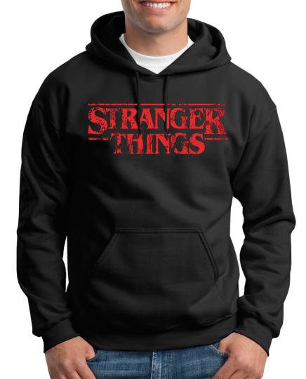 Stranger Logo Things Kapuzenpullover 