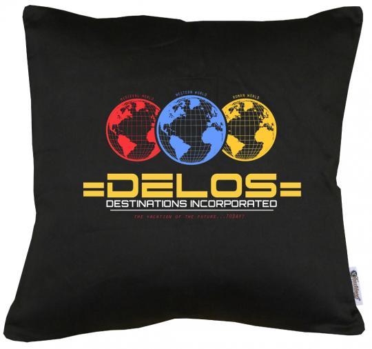 Delos Inc Kissen mit Füllung 40x40cm 