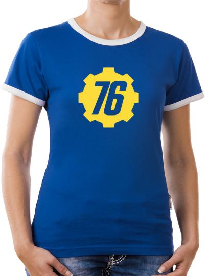 TLM Vault 76 Tec Inc Kontrast T-Shirt Damen 