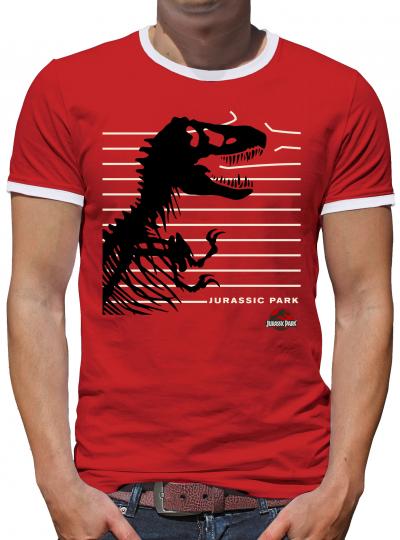 Jurassic Park Breakout Kontrast T-Shirt Herren 