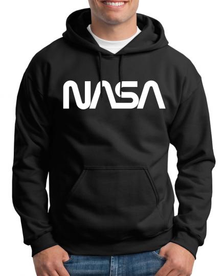 Nasa Worm Logo Kapuzenpullover 