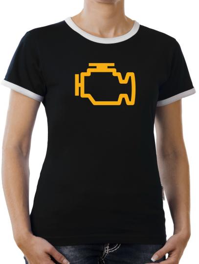 TLM Motorkontrollleuchte Kontrast T-Shirt Damen 