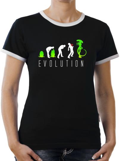 TLM Evolution Alien Kontrast T-Shirt Damen 