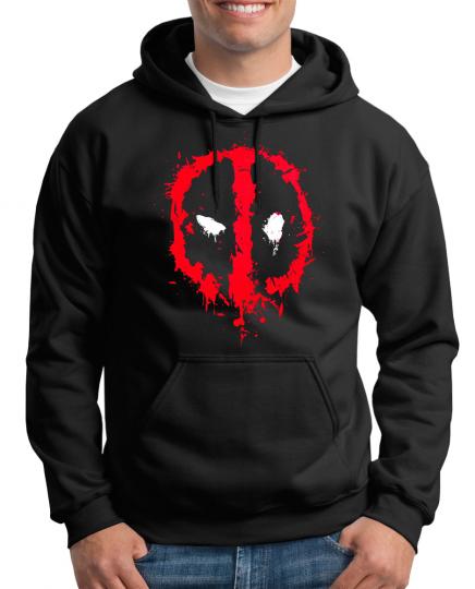 Deadpool Logo Kapuzenpullover 