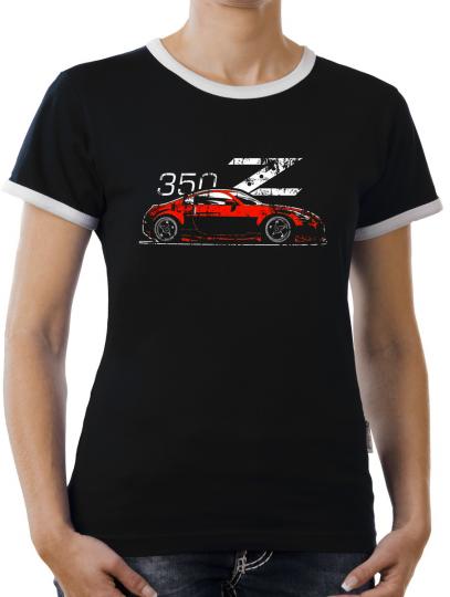 TLM Zetti 350Z Fairlady Kontrast T-Shirt Damen 