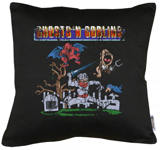 Ghost N Goblins Arcade Gamer Kissen mit Füllung 40x40cm 