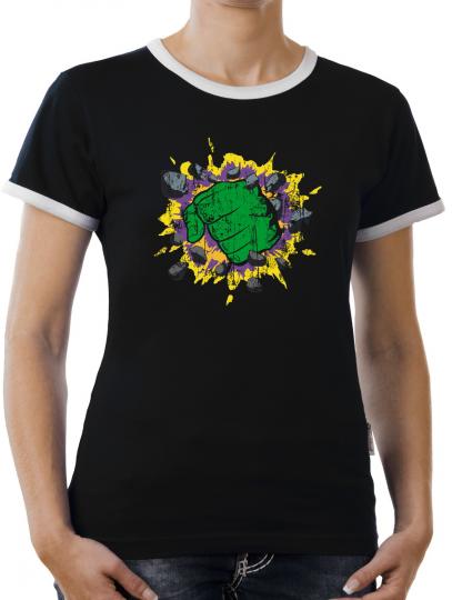 TLM Hulk Smashing Kontrast T-Shirt Damen 