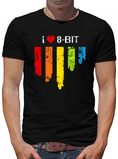 I love 8 Bit T-Shirt 