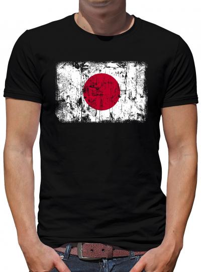 Japan Vintage Flagge Fahne T-Shirt 