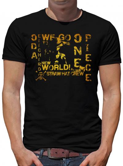 New World Straw Hat Luffy T-Shirt XXXXL