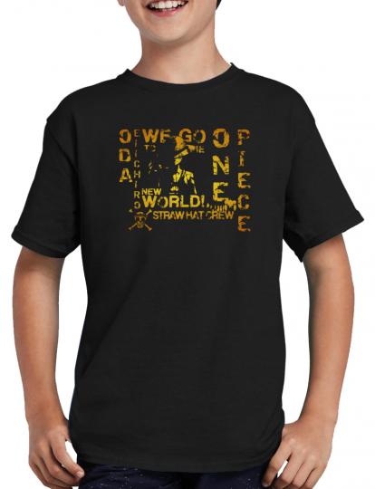 New World Straw Hat Luffy T-Shirt 134/146