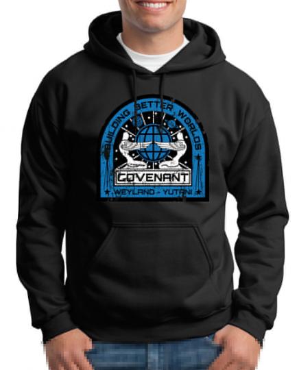 Covenant Alien Ship Kapuzenpullover 