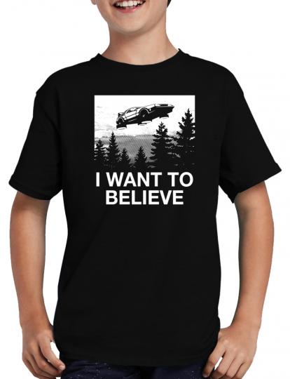 I want to believe Delorean T-Shirt 