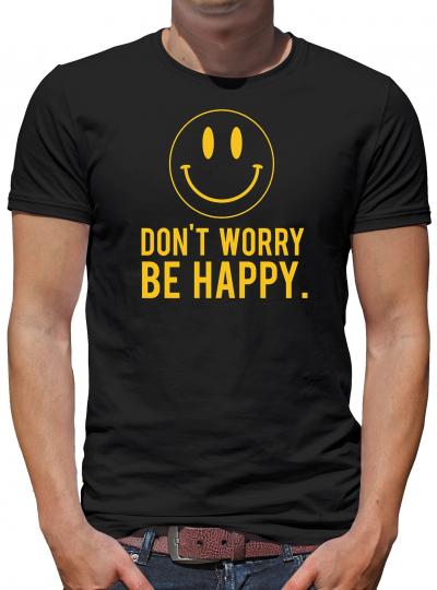 Be Happy T-Shirt Smilie 