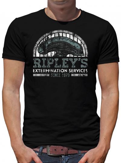 Ripleys Extermination Service T-Shirt Alien 