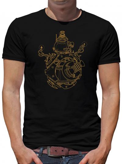 BB 8 Blueprint T-Shirt Wars Droid Star 