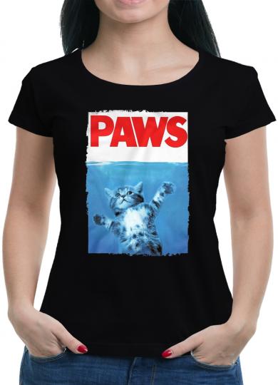 Paws Cat T-Shirt  Shark Jaws 