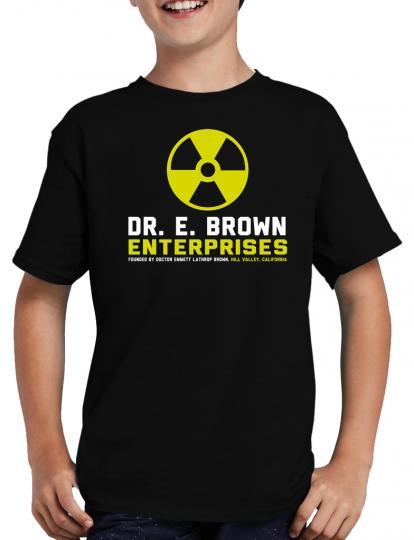 Doc Brown Enterprises T-Shirt Zukunft Delorean Zurck 