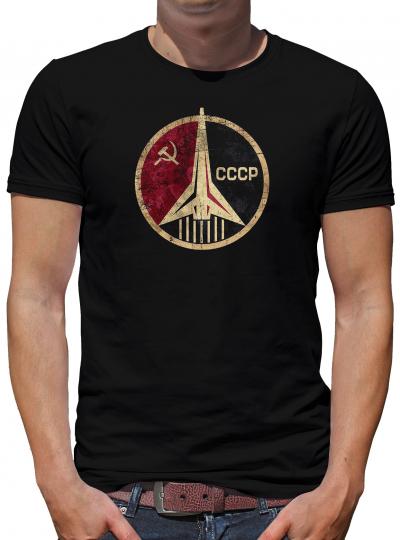 CCCP Rocket T-Shirt Sputnik UdSSR 