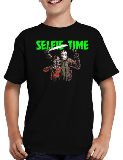 Selfie Time T-Shirt Freddy Jason Horror 