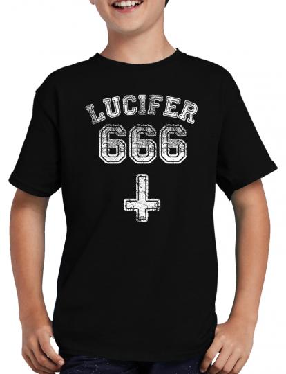 Luzifer 666 T-Shirt Evil Satan TV 