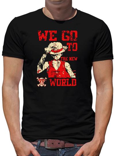 We go to the new World T-Shirt One Luffy Piece XL