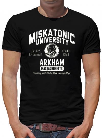 Miskatonic University T-Shirt Mythos Coon Arkham 