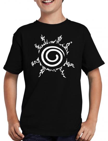 Naruto Symbol T-Shirt Ninja Anime Hokage 152/164