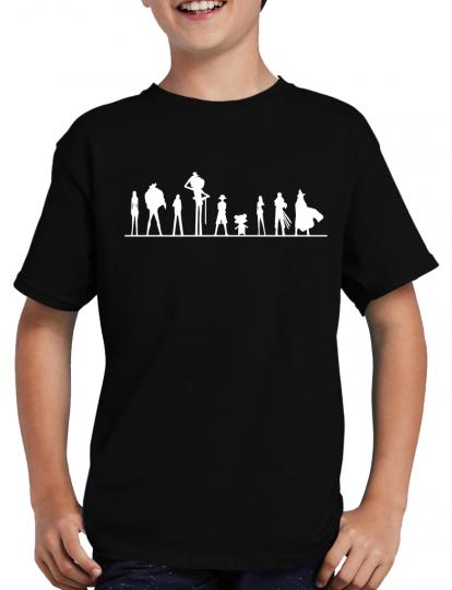 Evolution Piece T-Shirt One Luffy Hat Manga 