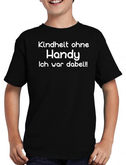 Kindheit ohne Handy Fun T-Shirt 