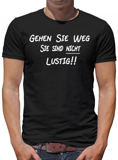 Gehen Sie weg Fun T-Shirt L