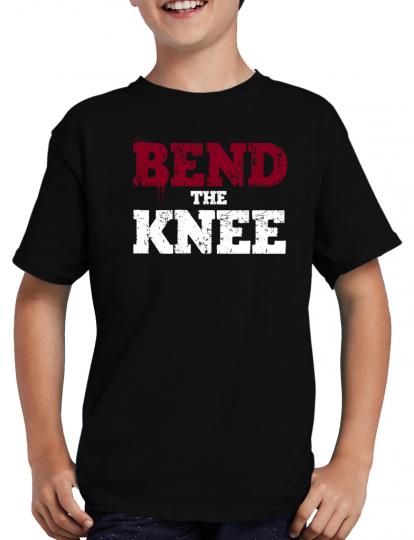 Bend the Knee T-Shirt Thrones Drache Game 