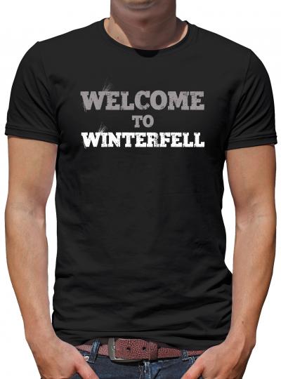 Welcome to Winterfell T-Shirt Thrones Stark Game 