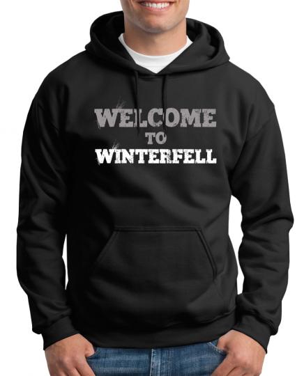 Welcome to Winterfell Kapuzenpullover Thrones Stark Game 