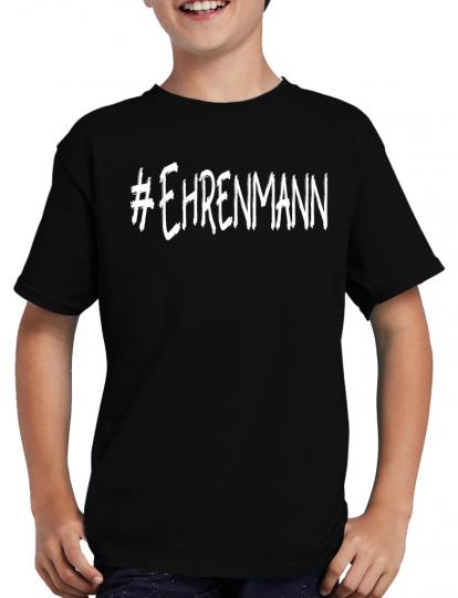 Ehrenmann T-Shirt Sprche Nerd Fun 