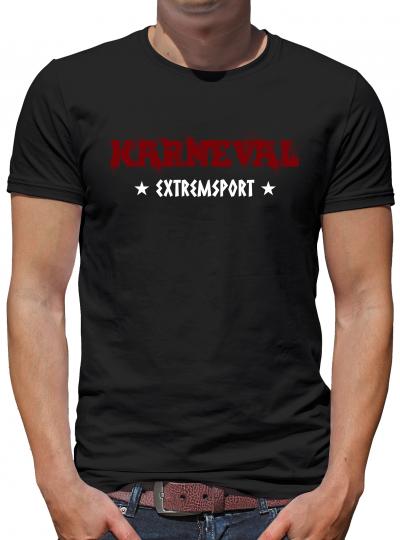 Karneval Extremsport T-Shirt Fasching Lustig Party 