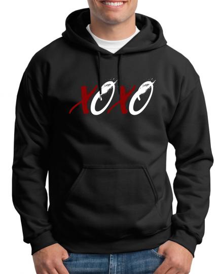 XOXO Kapuzenpullover Valentinstag Herz Liebe Paar 